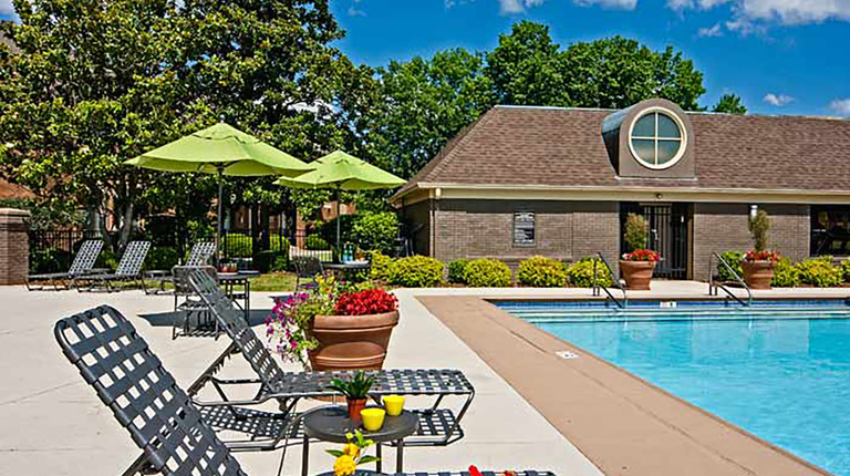 Resort-Inspired Pool with Sundeck