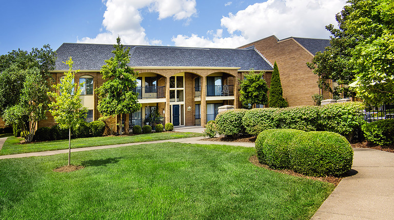Lush Green Grounds with Walkways