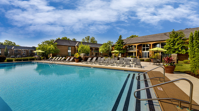 Sparkling Pool and Expansive Sundeck