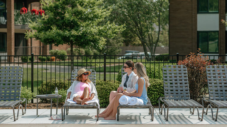 Spaces to relax and unwind