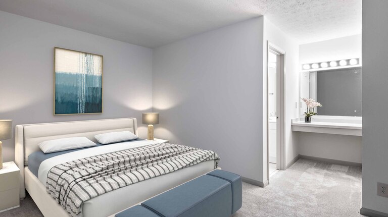Phase II bedroom