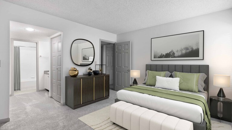 Phase II bedroom 